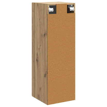 vidaXL Wall-mounted Bathroom Cabinet Artisan Oak 33 x 34.5 x 100 cm