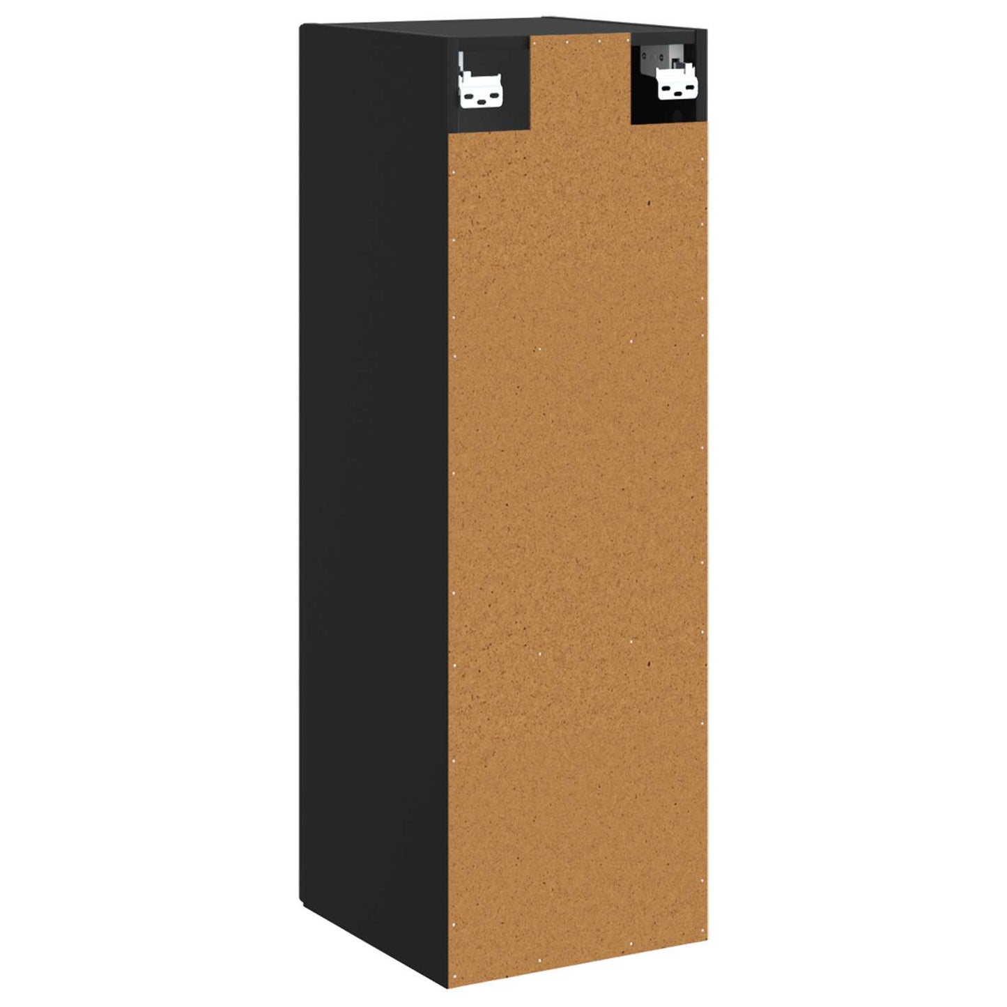 vidaXL Wall-mounted Bathroom Cabinet Black 33 x 34.5 x 60 cm