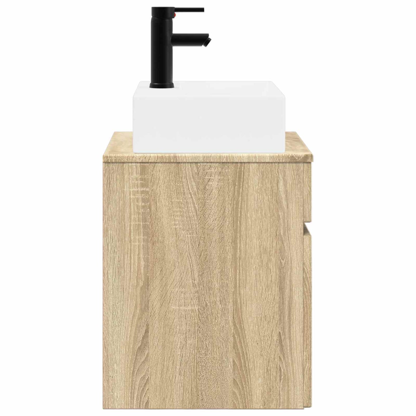 vidaXL Wall-mounted Sink Vanity Sonoma Oak 39 x 41 x 62.5 cm
