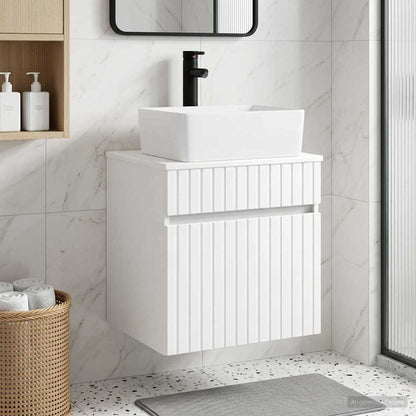 vidaXL Wall-mounted Sink Vanity White 49 x 41 x 63 cm Engineered Wood