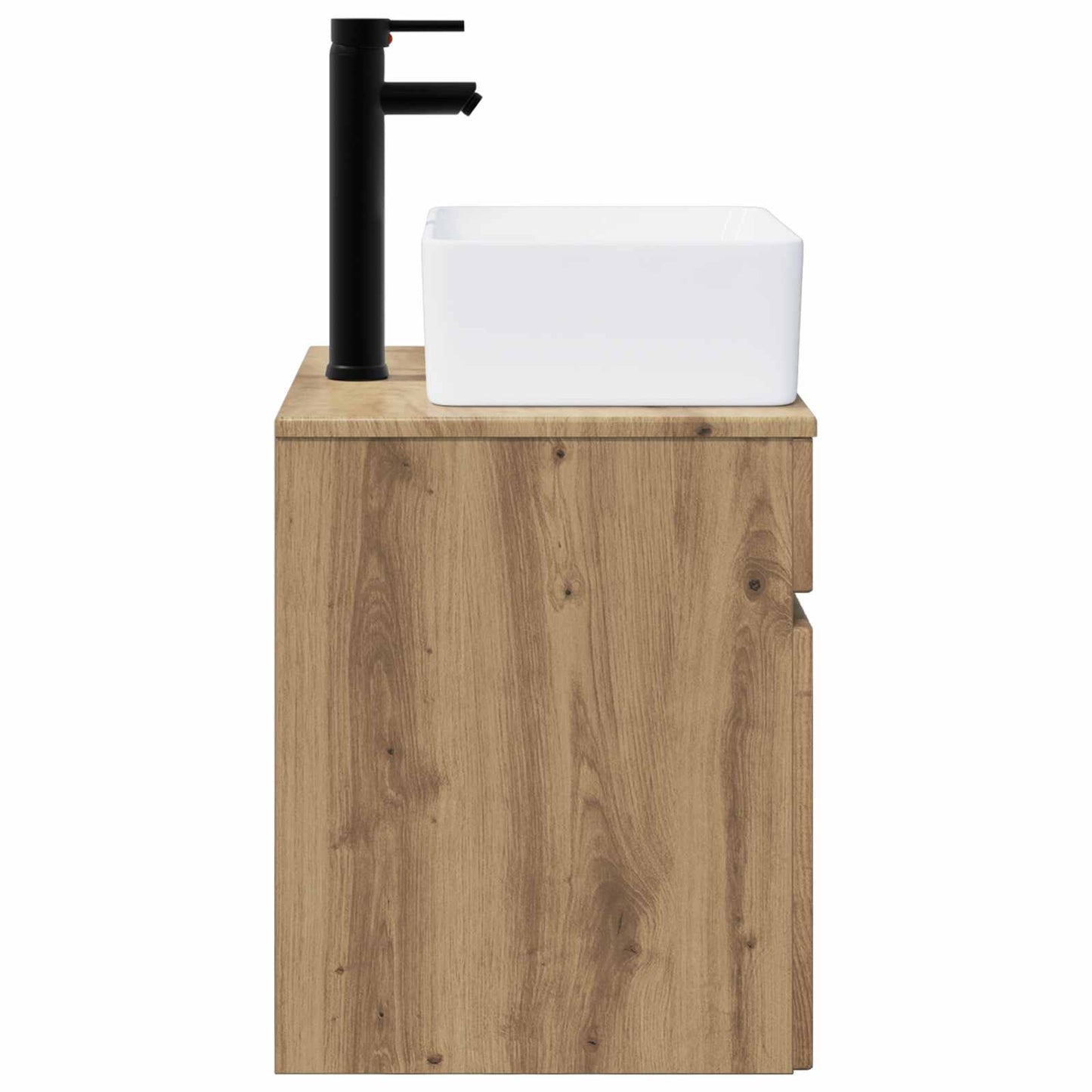 vidaXL Wall-mounted Sink Vanity Artisan Oak 49 x 41 x 63 cm
