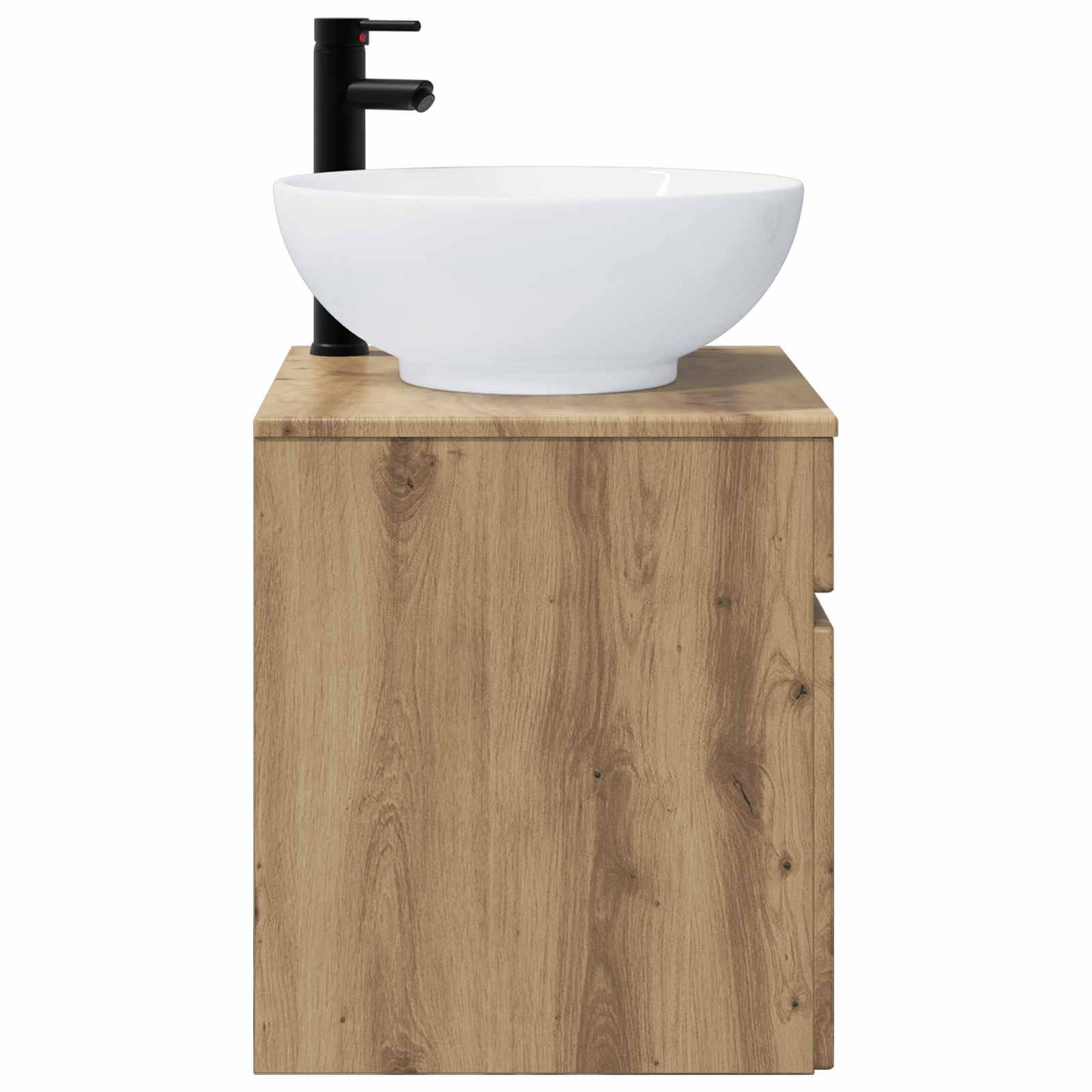 vidaXL Wall-mounted Sink Vanity Artisan Oak 49 x 44.5 x 66.5 cm