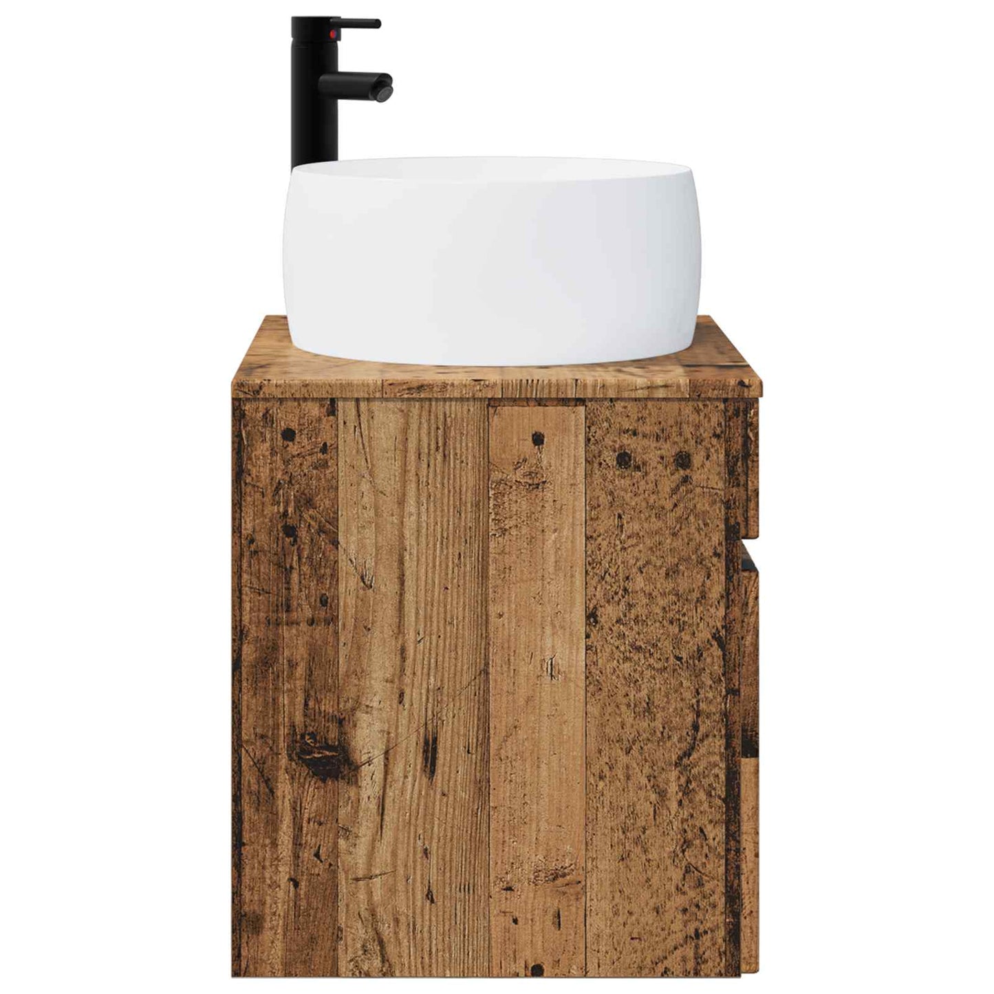 vidaXL Wall-mounted Sink Vanity Old Wood 49 x 44.5 x 66 cm