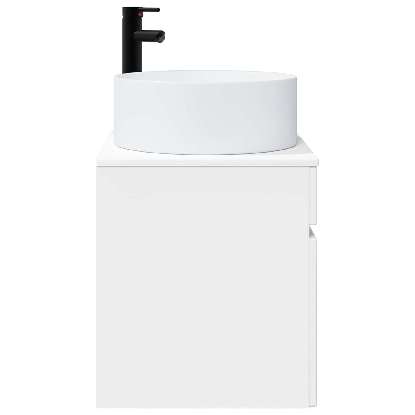 vidaXL Wall-mounted Sink Vanity White 49 x 44.5 x 65.5 cm