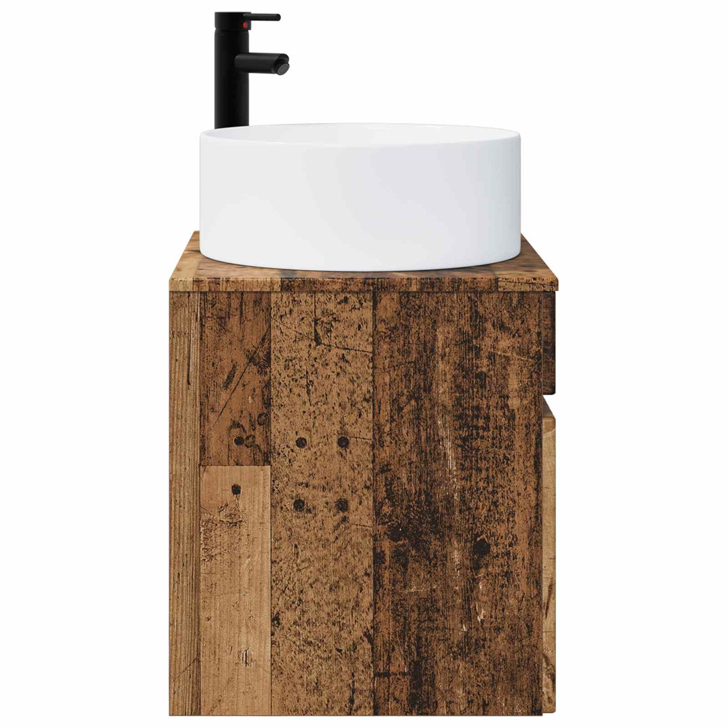 vidaXL Wall-mounted Sink Vanity Old Wood 49 x 44.5 x 65.5 cm