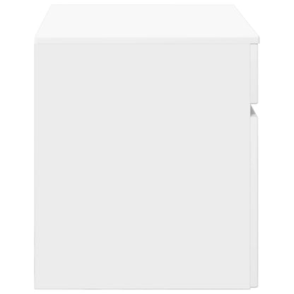 vidaXL Wall-mounted Bathroom Cabinet White 59 x 44.5 x 50 cm