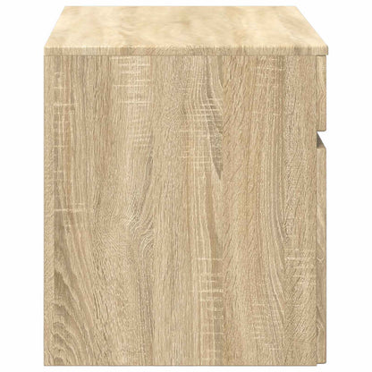 vidaXL Wall-mounted Bathroom Cabinet Sonoma Oak 59 x 44.5 x 50 cm