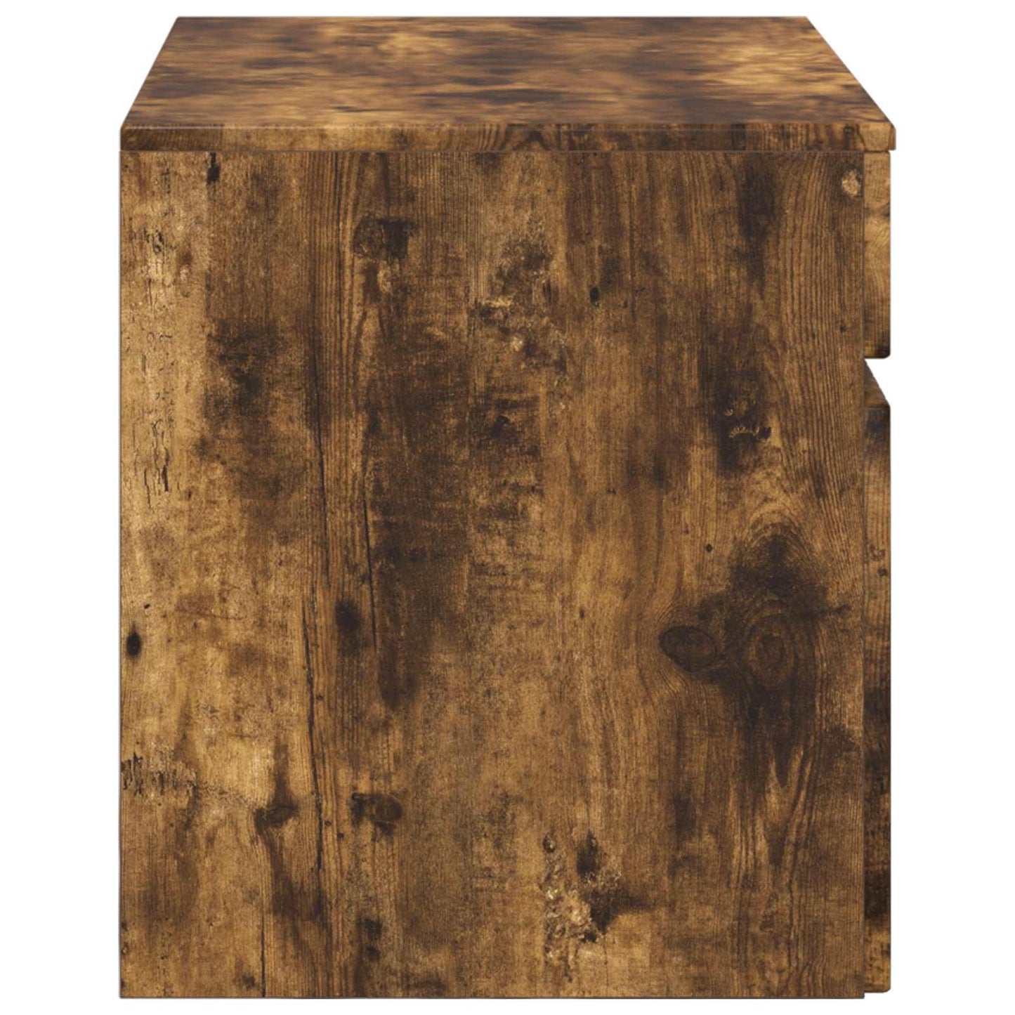 vidaXL Wall-mounted Bathroom Cabinet Smoked Oak 59 x 44.5 x 50 cm