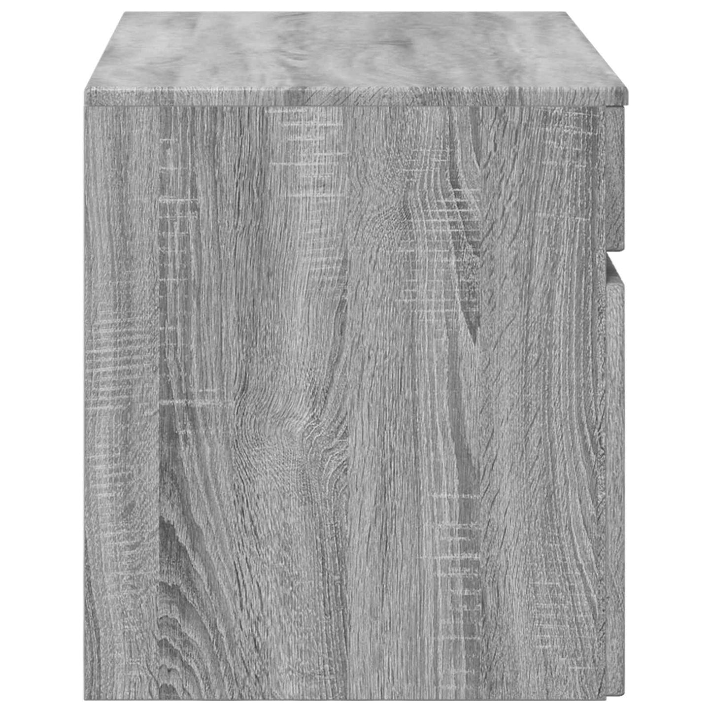 vidaXL Wall-mounted Bathroom Cabinet Grey Sonoma 59 x 44.5 x 50 cm