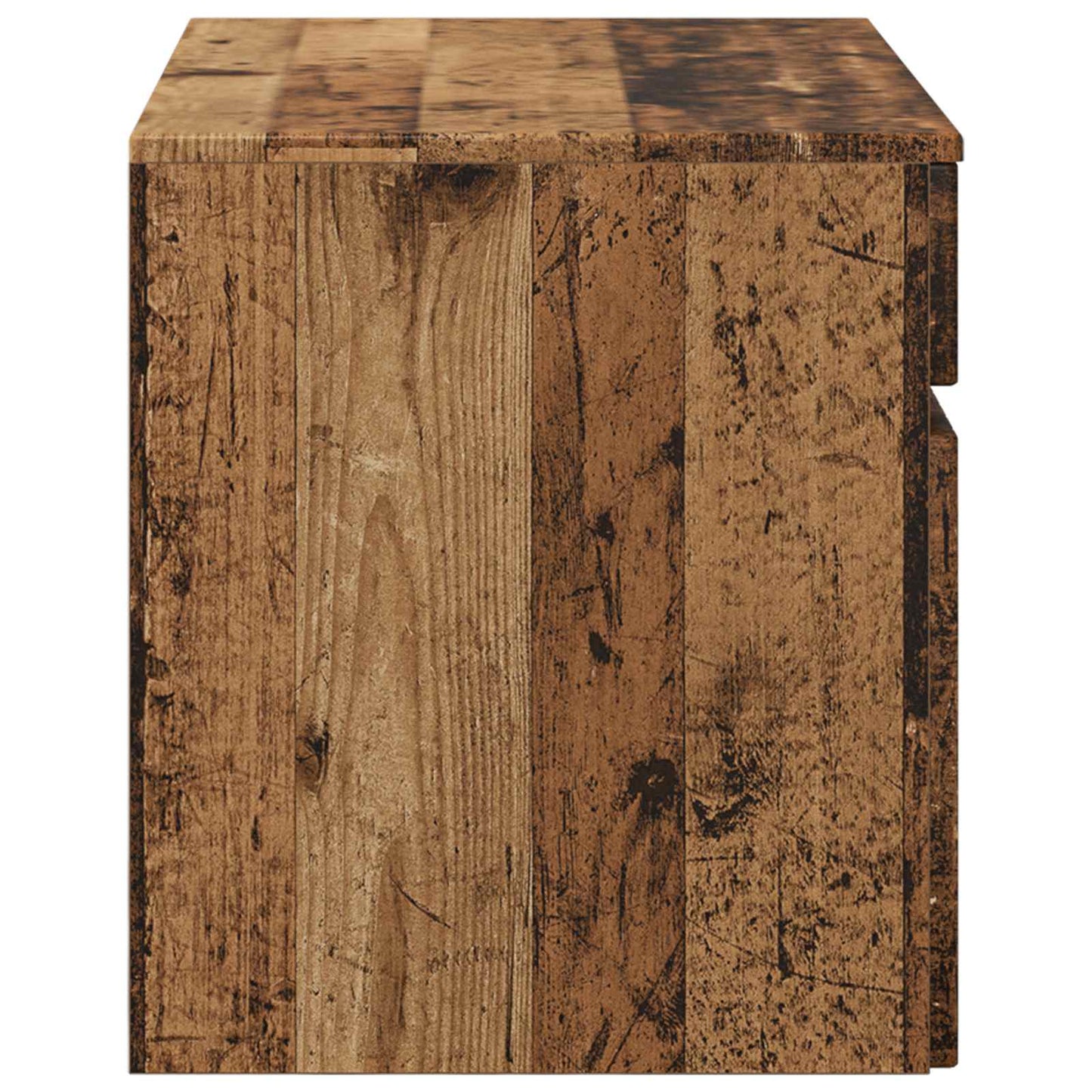 vidaXL Wall-mounted Bathroom Cabinet Old Wood 59 x 44.5 x 50 cm