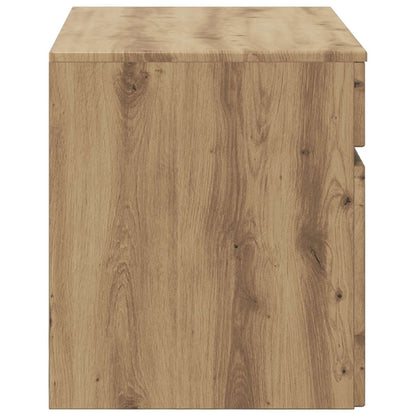 vidaXL Wall-mounted Bathroom Cabinet Artisan Oak 59 x 44.5 x 50 cm