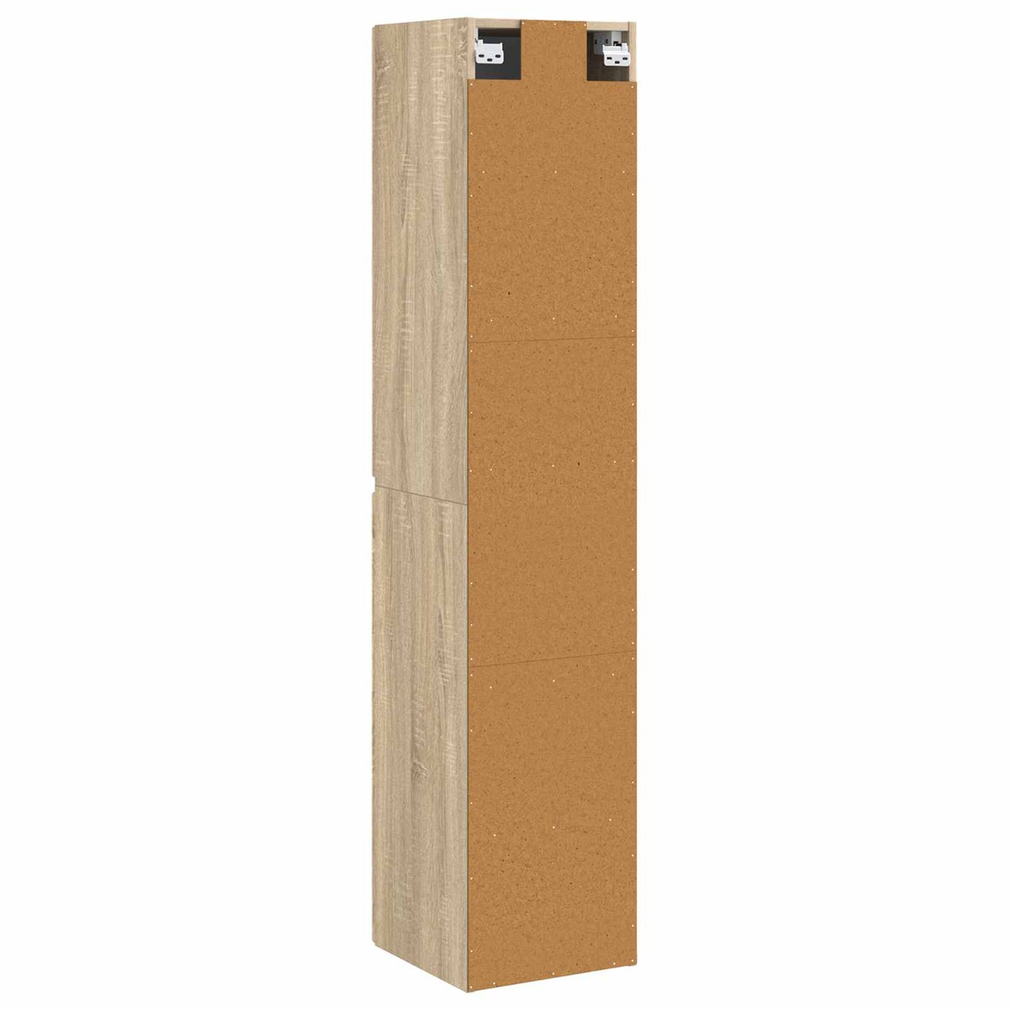 vidaXL Wall-mounted Bathroom Cabinet Sonoma Oak 33 x 34.5 x 160 cm