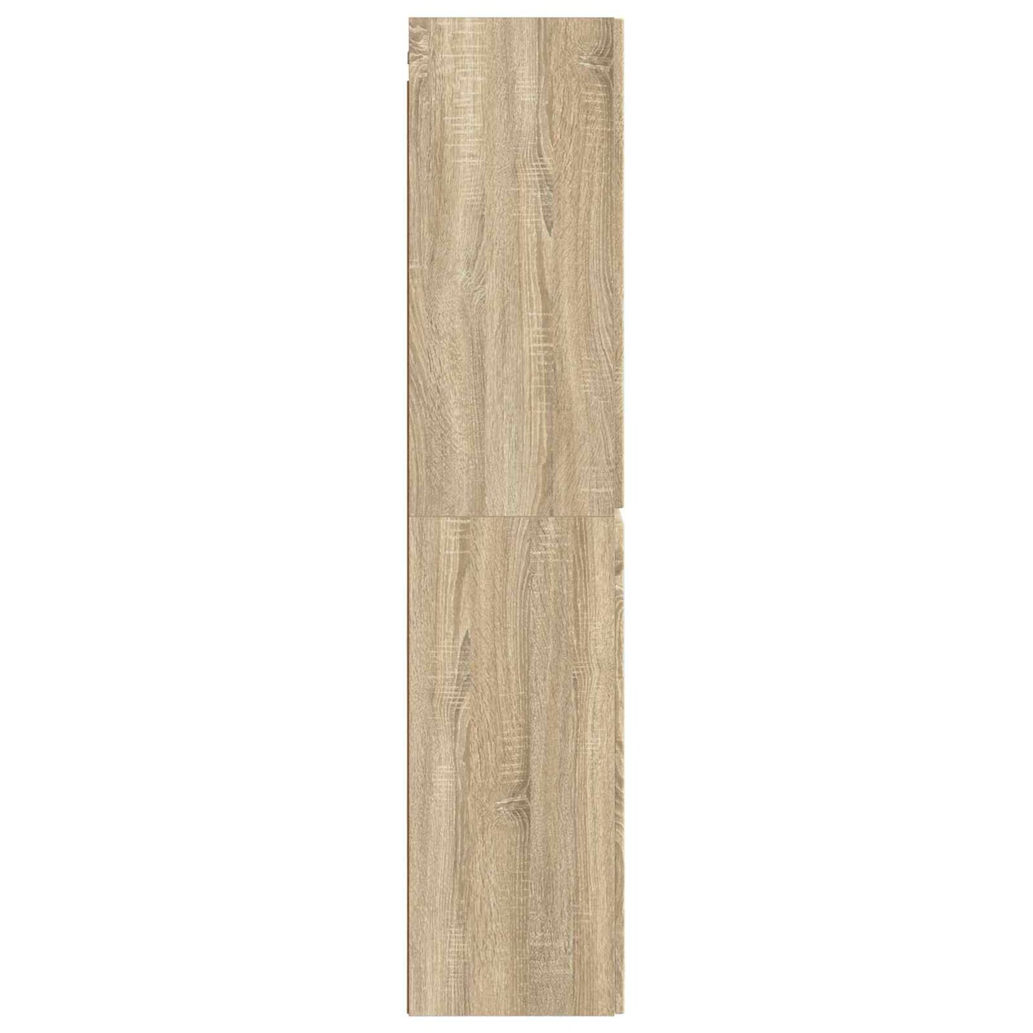 vidaXL Wall-mounted Bathroom Cabinet Sonoma Oak 33 x 34.5 x 160 cm