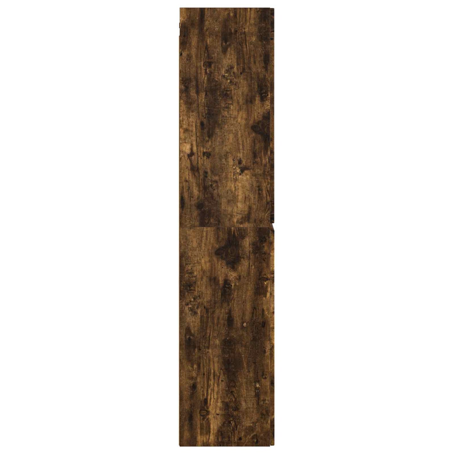 vidaXL Wall-mounted Bathroom Cabinet Smoked Oak 33 x 34.5 x 160 cm