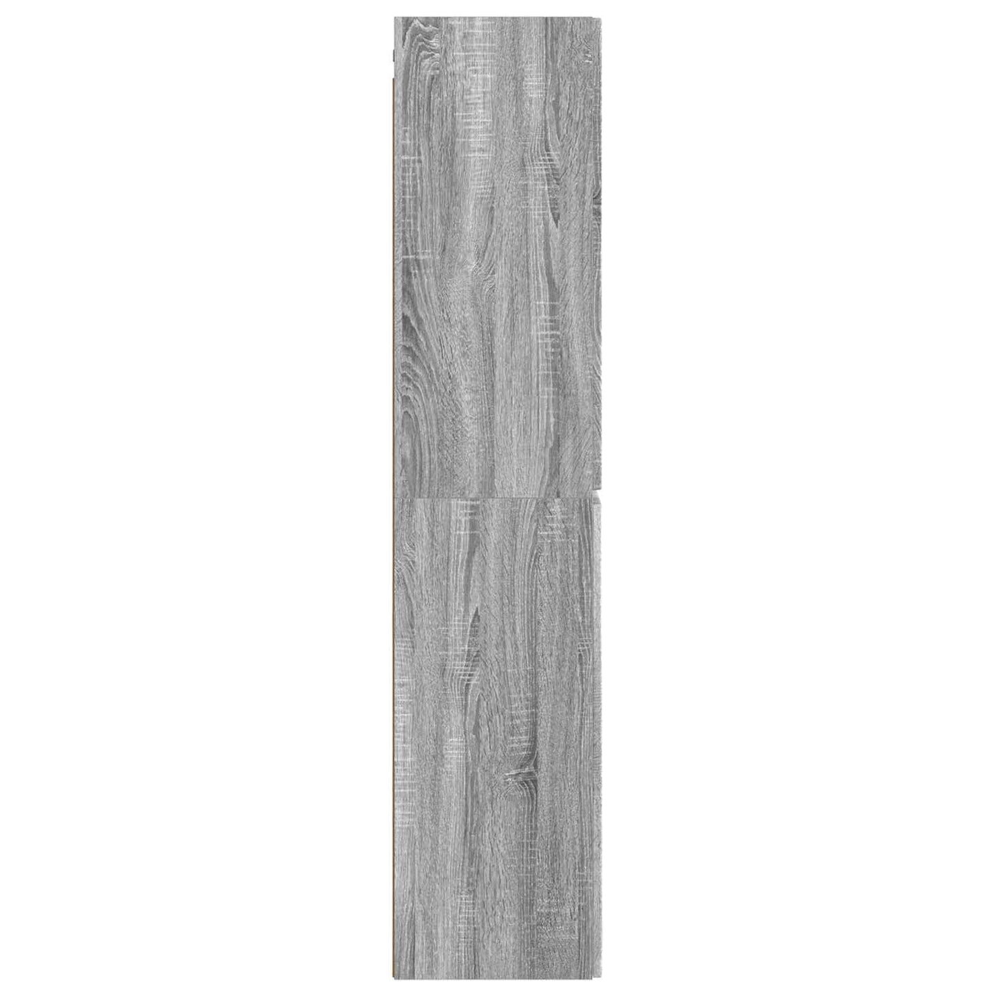 vidaXL Wall-mounted Bathroom Cabinet Grey Sonoma 33 x 34.5 x 160 cm
