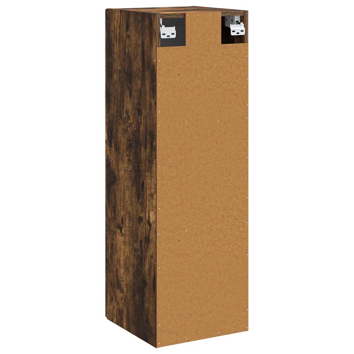 vidaXL Wall-mounted Bathroom Cabinet Smoked Oak 33 x 34.5 x 100 cm