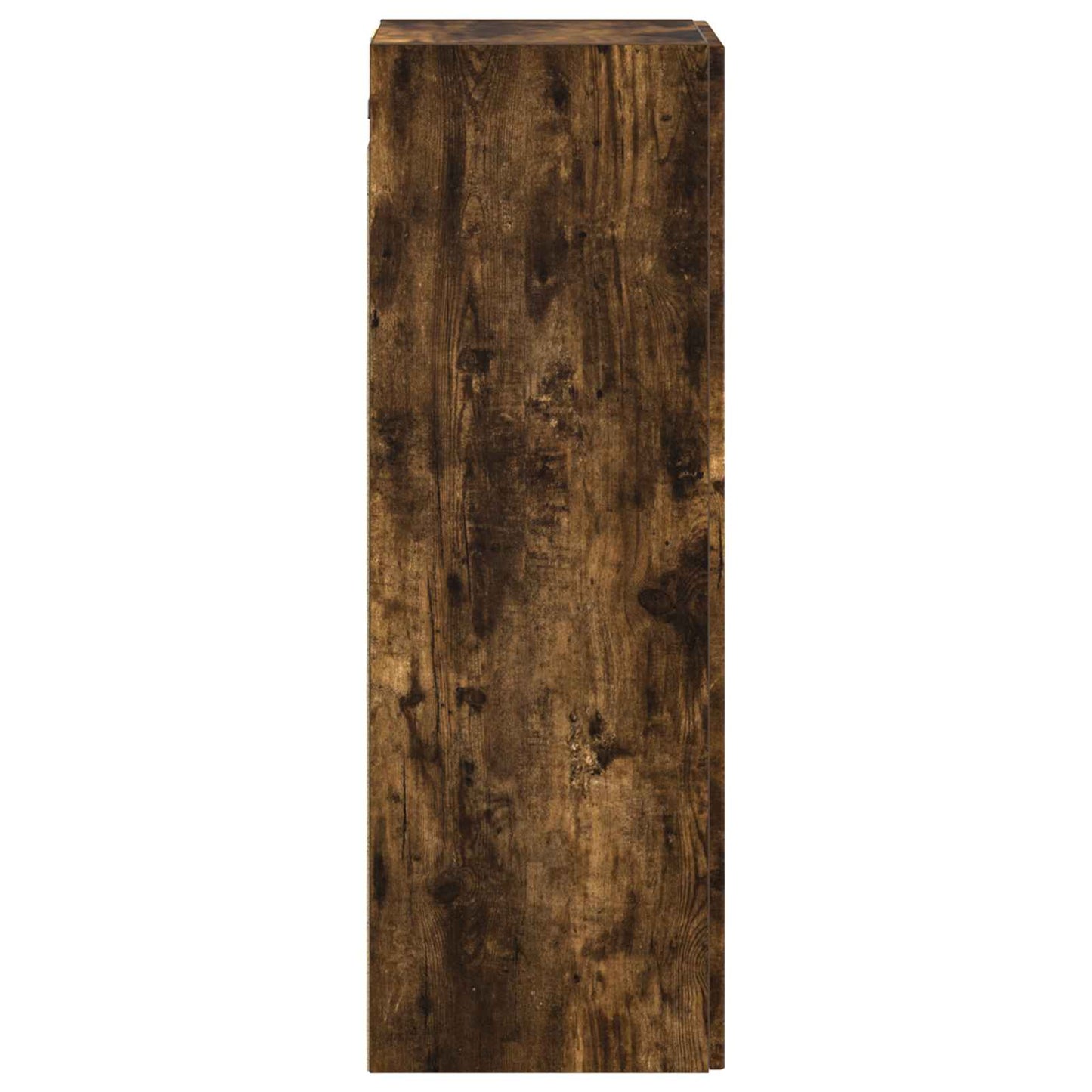 vidaXL Wall-mounted Bathroom Cabinet Smoked Oak 33 x 34.5 x 100 cm