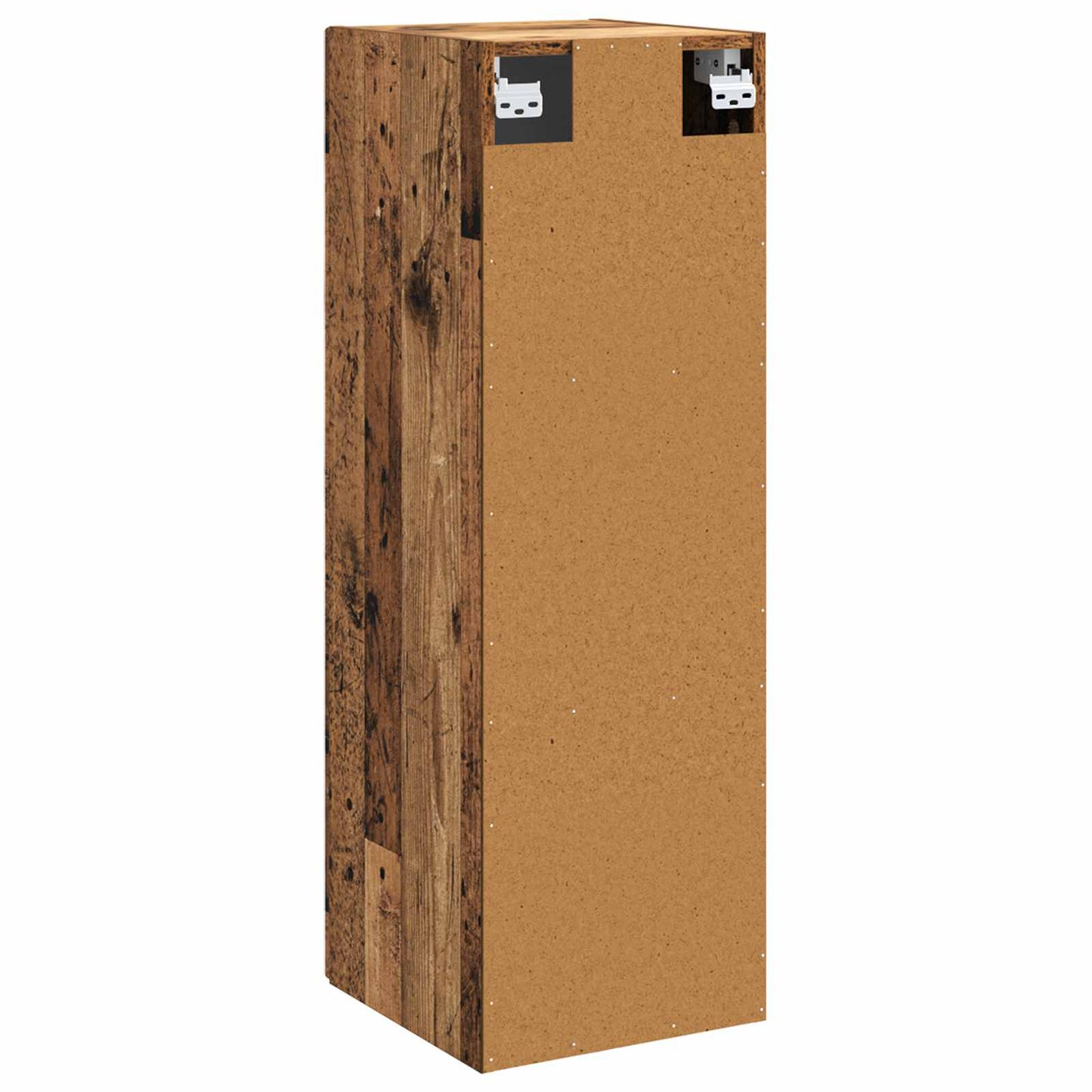 vidaXL Wall-mounted Bathroom Cabinet Old Wood 33 x 34.5 x 100 cm