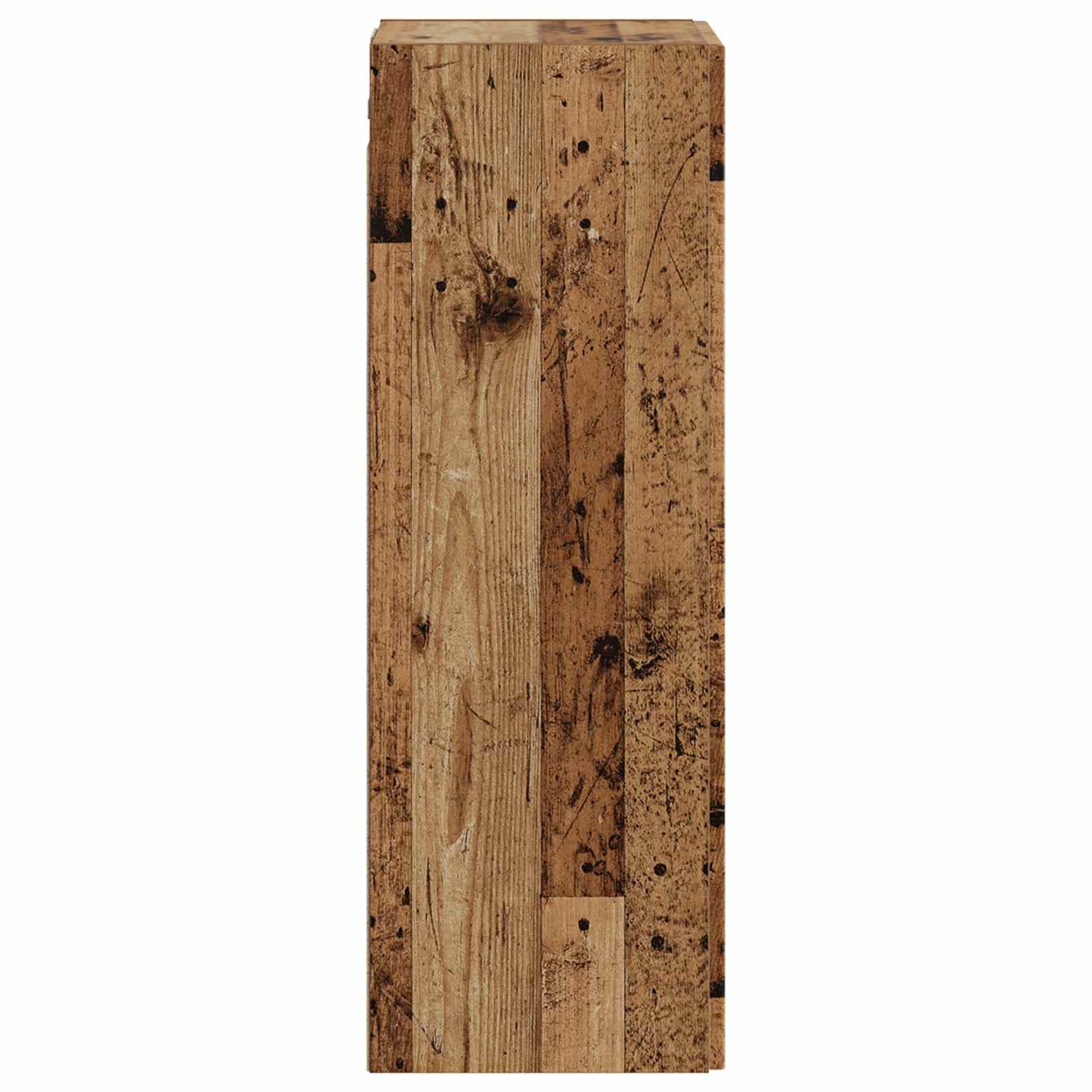 vidaXL Wall-mounted Bathroom Cabinet Old Wood 33 x 34.5 x 100 cm