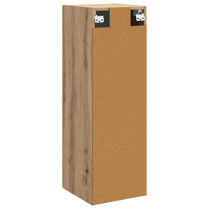 vidaXL Wall-mounted Bathroom Cabinet Artisan Oak 33 x 34.5 x 100 cm