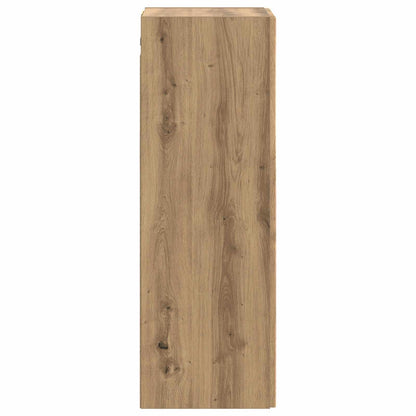 vidaXL Wall-mounted Bathroom Cabinet Artisan Oak 33 x 34.5 x 100 cm