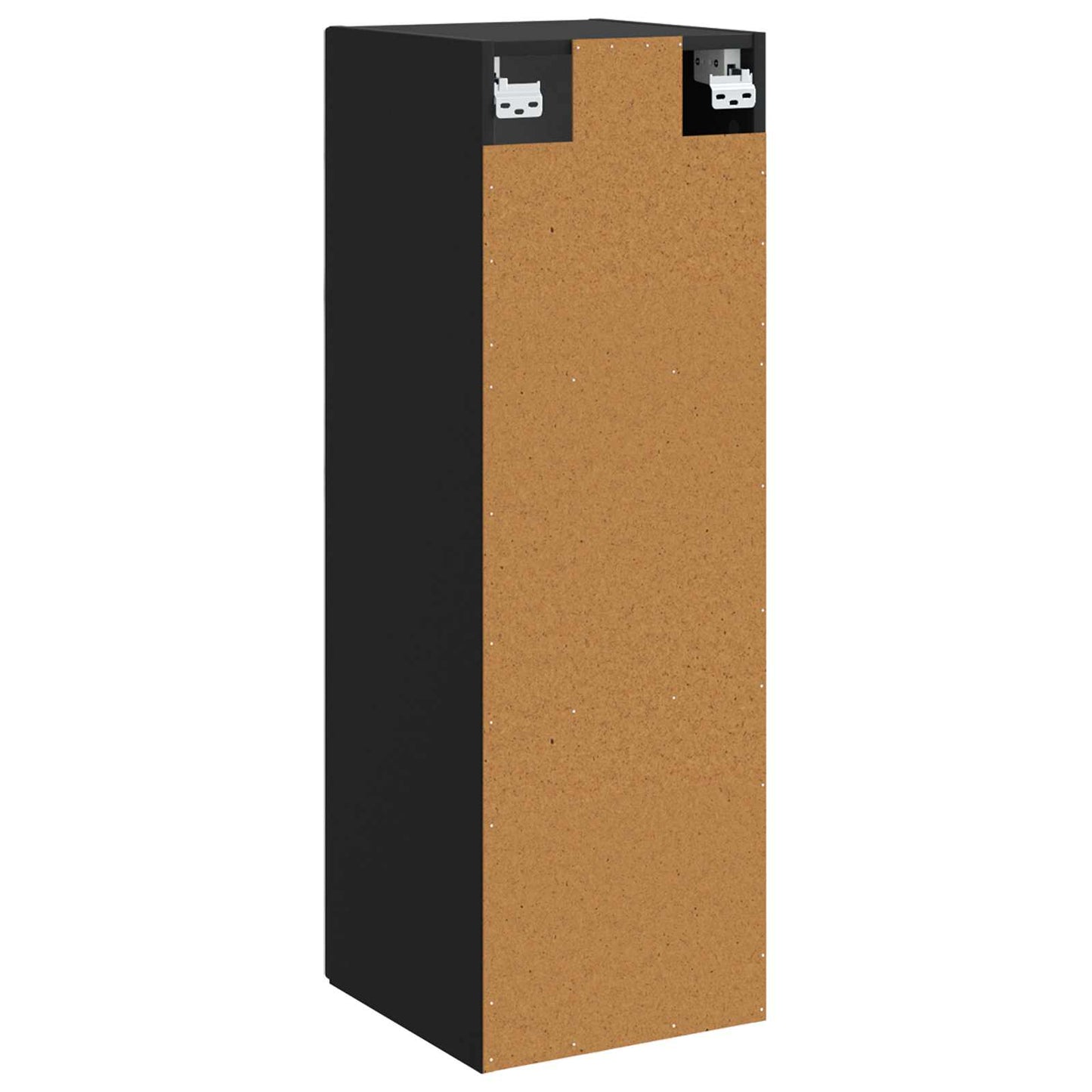 vidaXL Wall-mounted Bathroom Cabinet Black 33 x 34.5 x 60 cm
