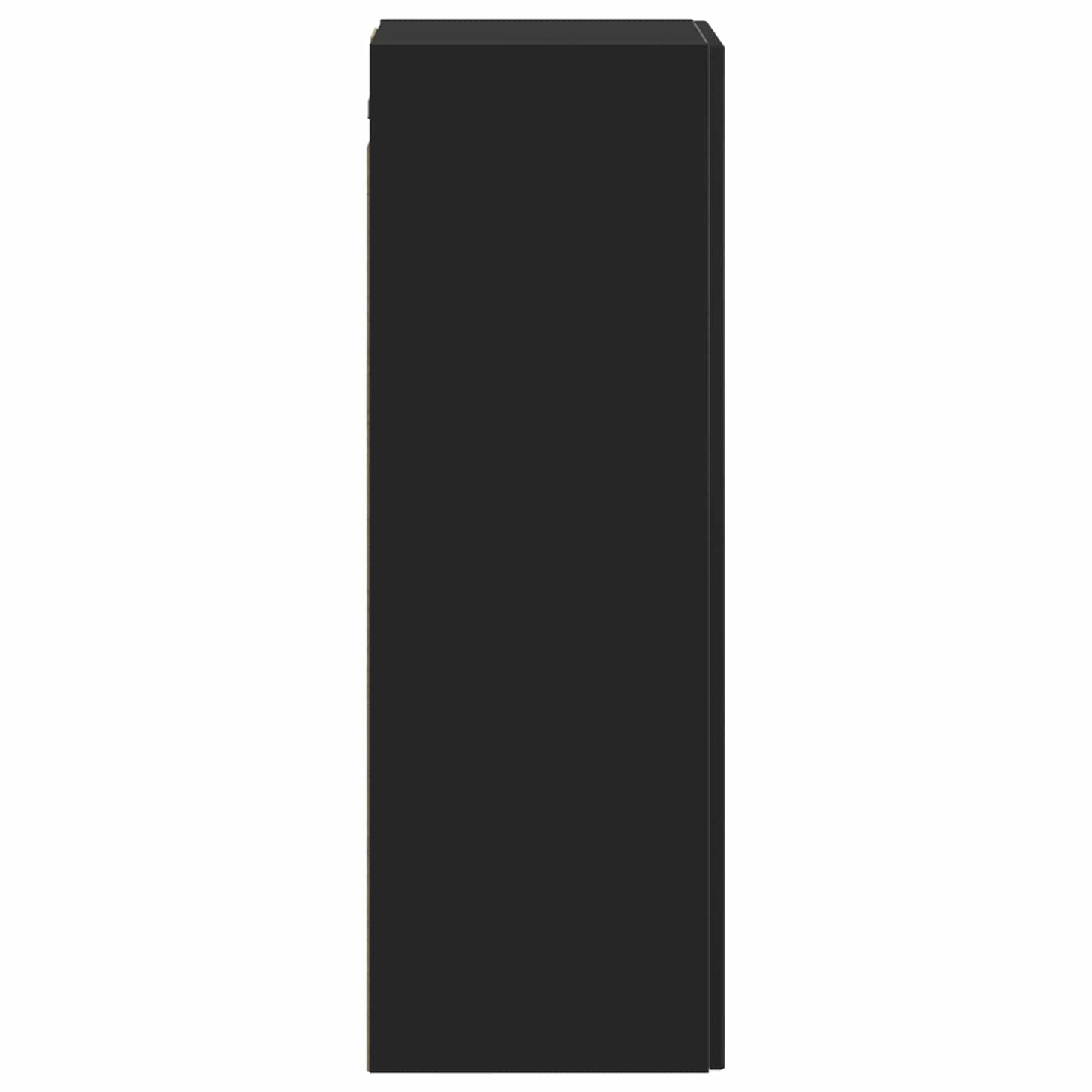 vidaXL Wall-mounted Bathroom Cabinet Black 33 x 34.5 x 60 cm