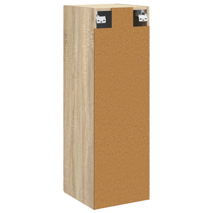 vidaXL Wall-mounted Bathroom Cabinet Sonoma Oak 33 x 34.5 x 60 cm