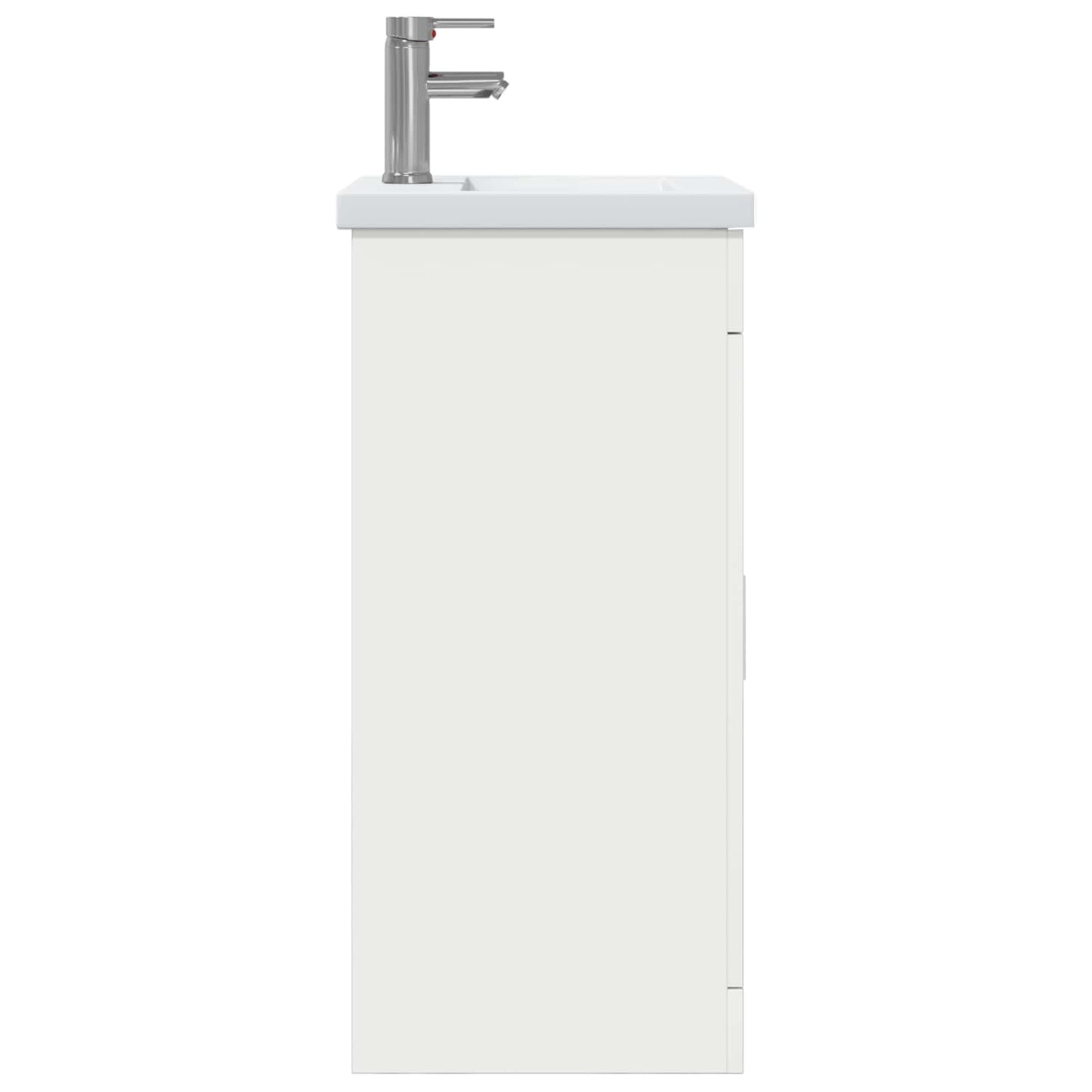 vidaXL Bathroom Vanity with Sink White 42 x 40 x 84.5 cm