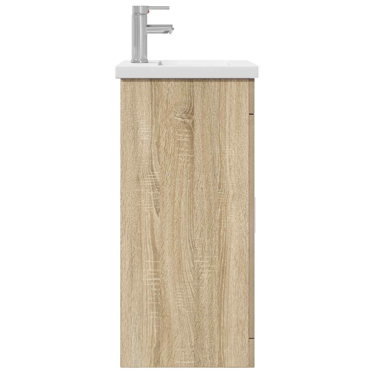 vidaXL Bathroom Vanity with Sink Sonoma Oak 42 x 40 x 84.5 cm