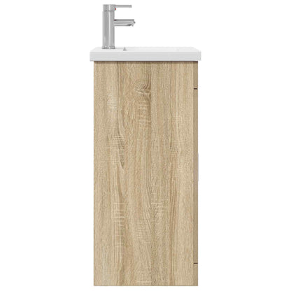 vidaXL Bathroom Vanity with Sink Sonoma Oak 42 x 40 x 84.5 cm