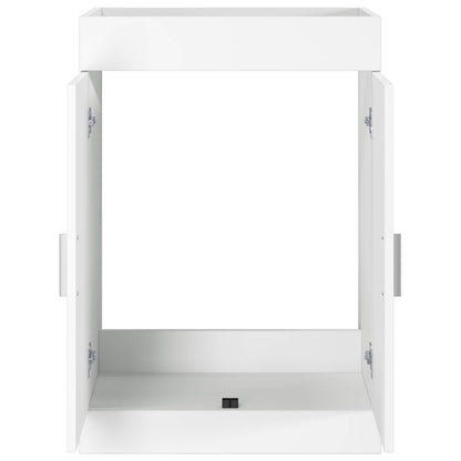 vidaXL Bathroom Under Sink Cabinet White 56 x 37.5 x 81 cm