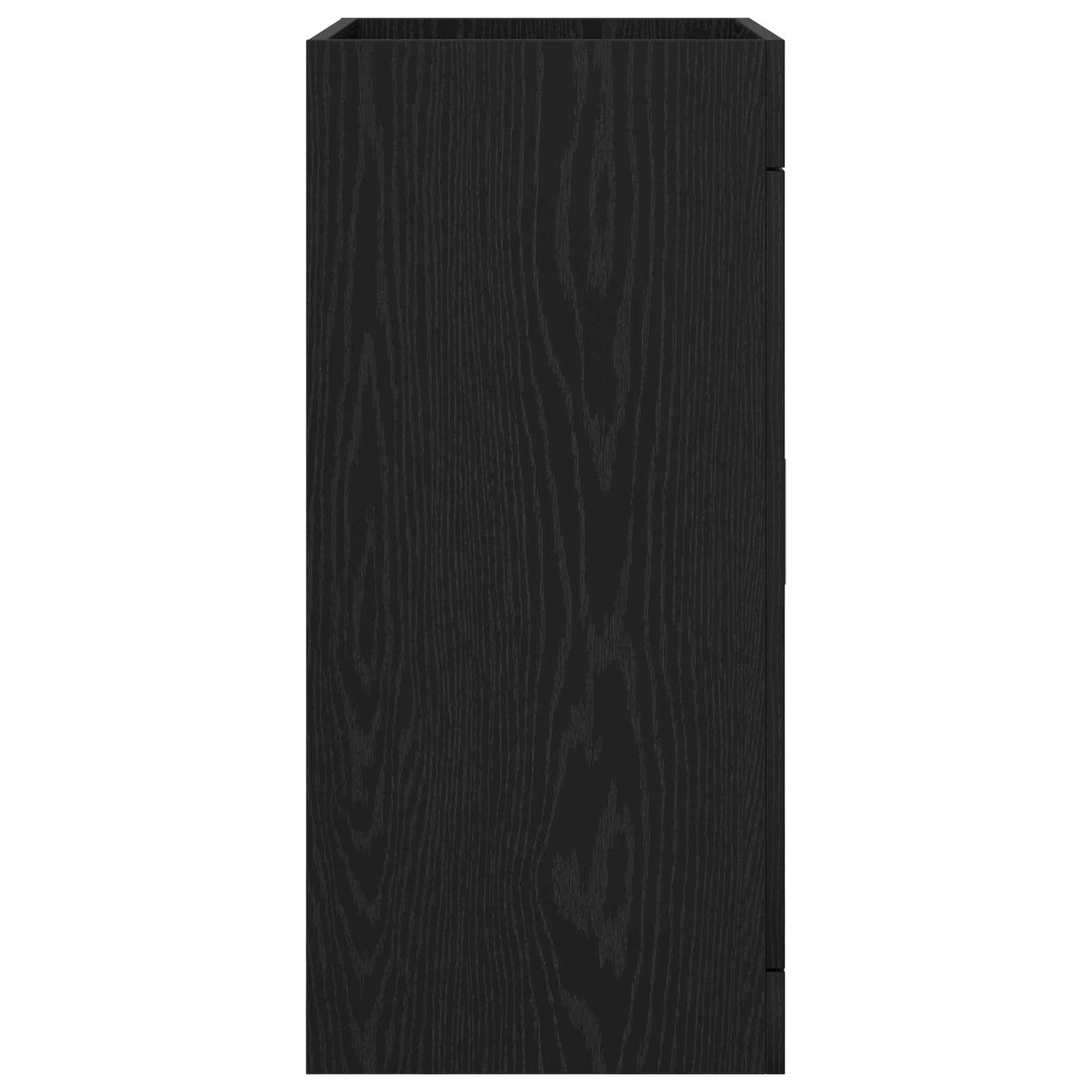 vidaXL Bathroom Under Sink Cabinet Black Oak 56 x 37.5 x 81 cm