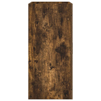 vidaXL Bathroom Under Sink Cabinet Smoked Oak 56 x 37.5 x 81 cm