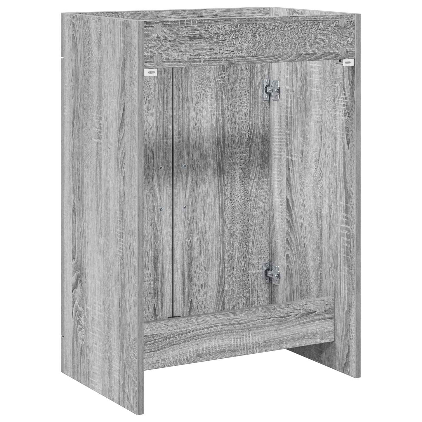 vidaXL Bathroom Under Sink Cabinet Grey Sonoma 56 x 37.5 x 81 cm
