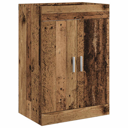 vidaXL Bathroom Under Sink Cabinet Old Wood 56 x 37.5 x 81 cm