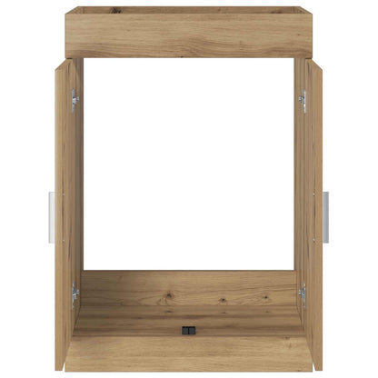 vidaXL Bathroom Under Sink Cabinet Artisan Oak 56 x 37.5 x 81 cm