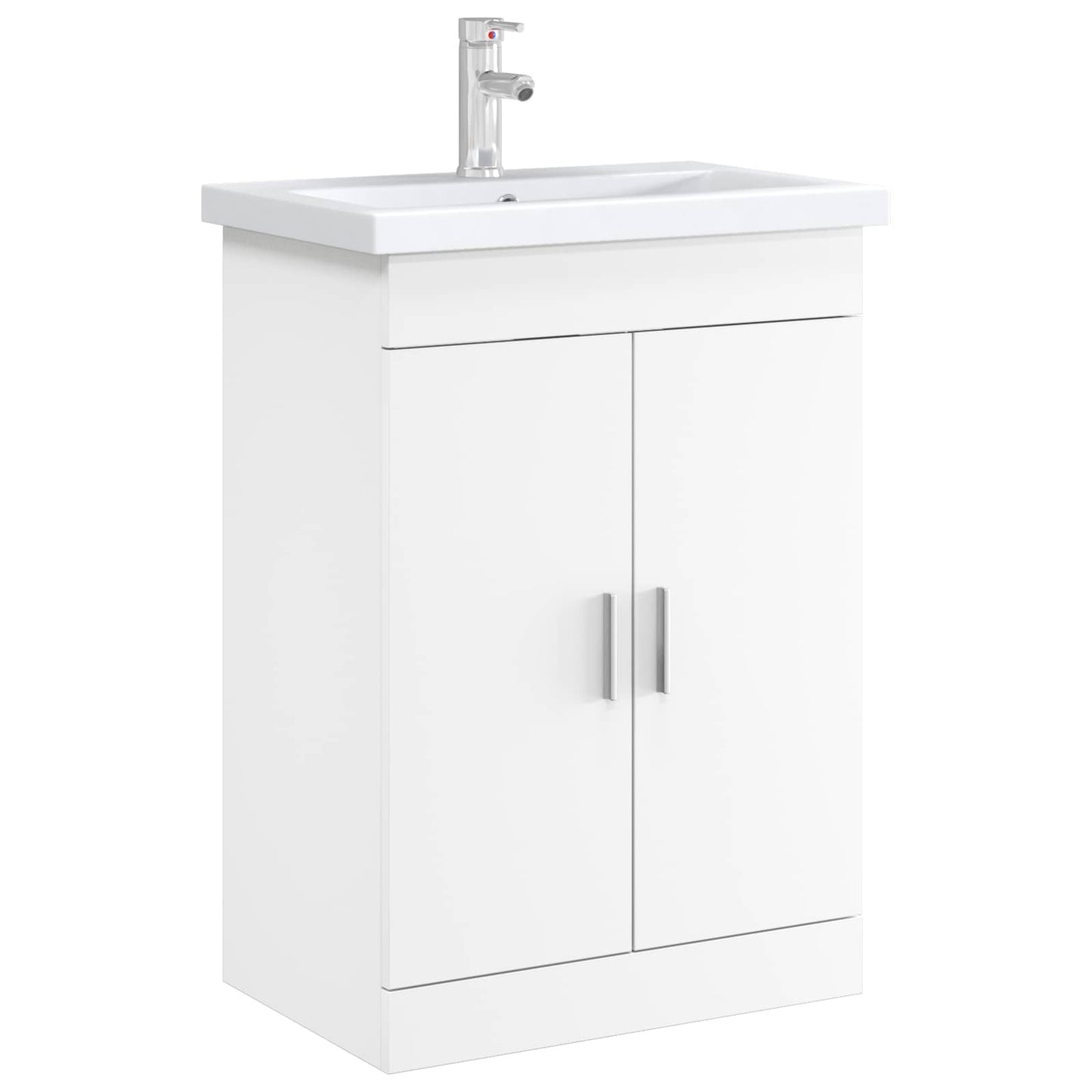 vidaXL Bathroom Under Sink Cabinet White 78.5 x 37.5 x 81 cm