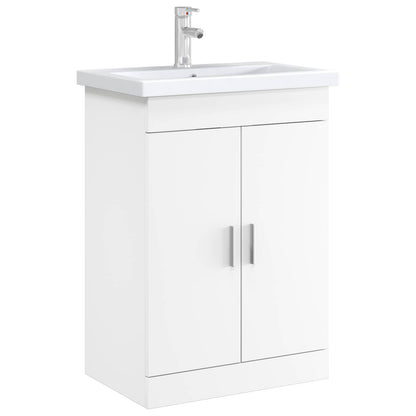 vidaXL Bathroom Under Sink Cabinet White 78.5 x 37.5 x 81 cm