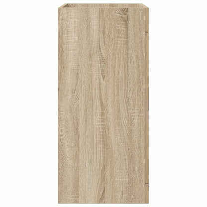 vidaXL Bathroom Under Sink Cabinet Sonoma Oak 78.5 x 37.5 x 81 cm