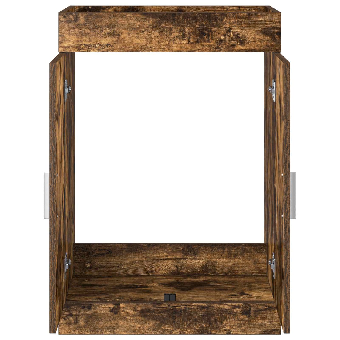 vidaXL Bathroom Under Sink Cabinet Smoked Oak 78.5 x 37.5 x 81 cm