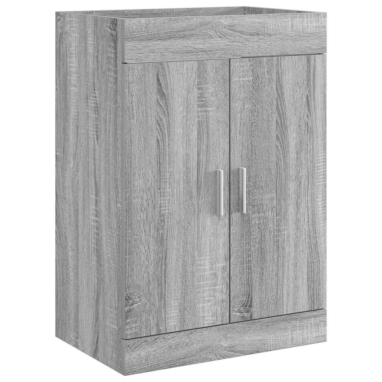 vidaXL Bathroom Under Sink Cabinet Grey Sonoma 78.5 x 37.5 x 81 cm
