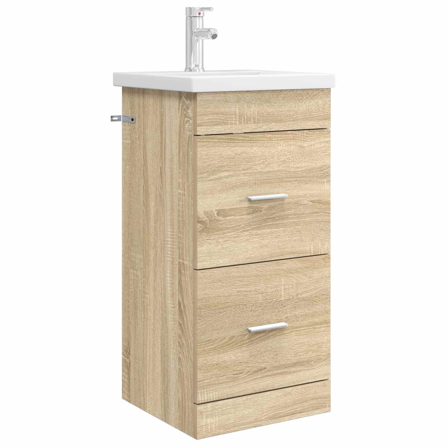 vidaXL Bathroom Vanity with Sink Sonoma Oak 42 x 40 x 84.5 cm