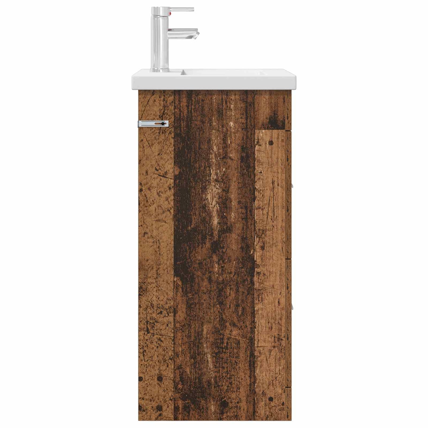 vidaXL Bathroom Vanity with Sink Old Wood 42 x 40 x 84.5 cm