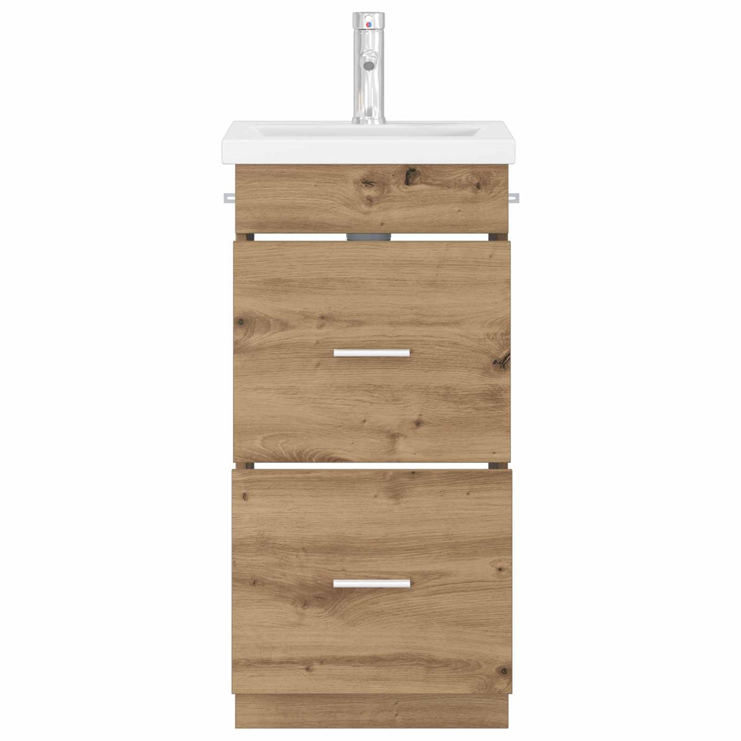 vidaXL Bathroom Vanity with Sink Artisan Oak 42 x 40 x 84.5 cm