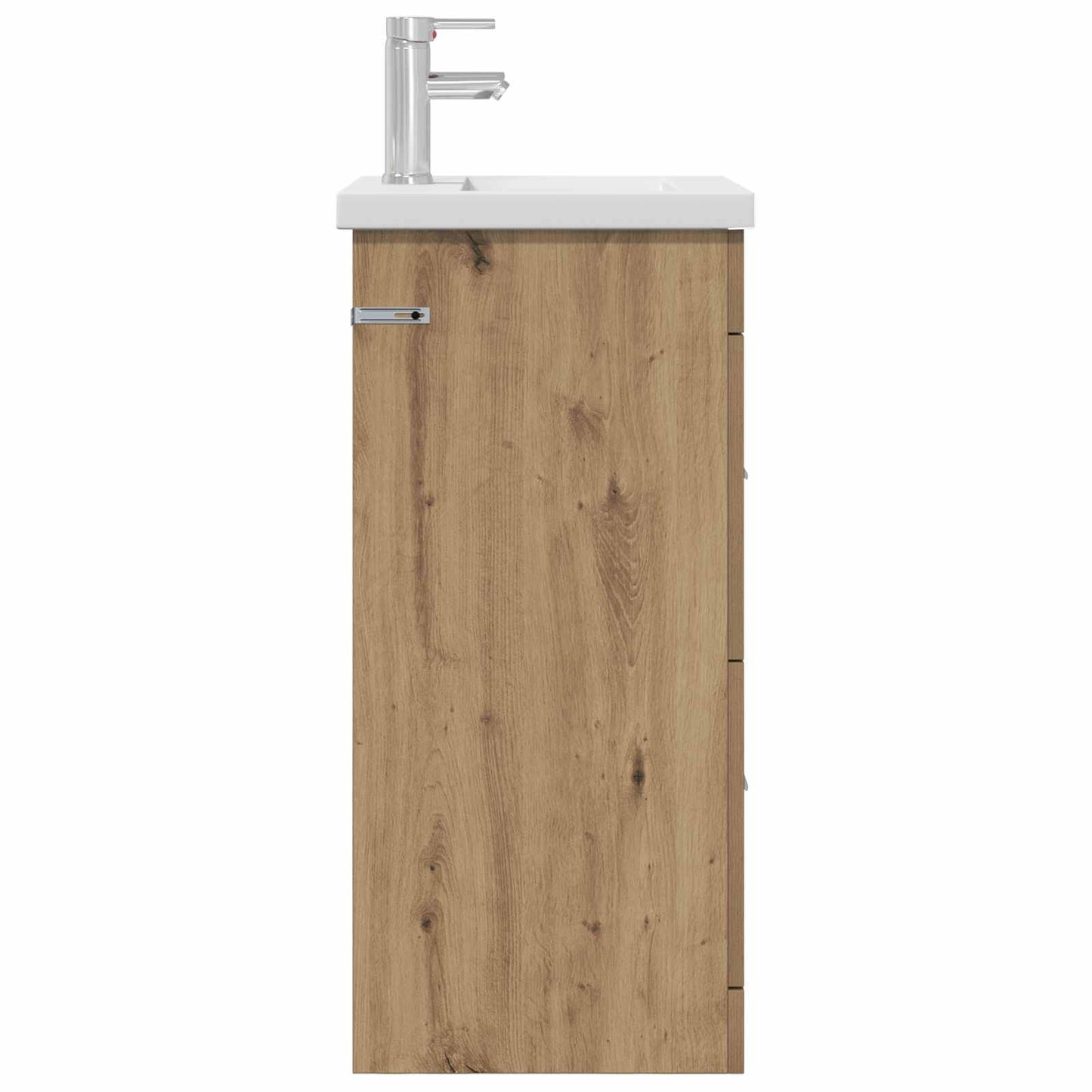 vidaXL Bathroom Vanity with Sink Artisan Oak 42 x 40 x 84.5 cm