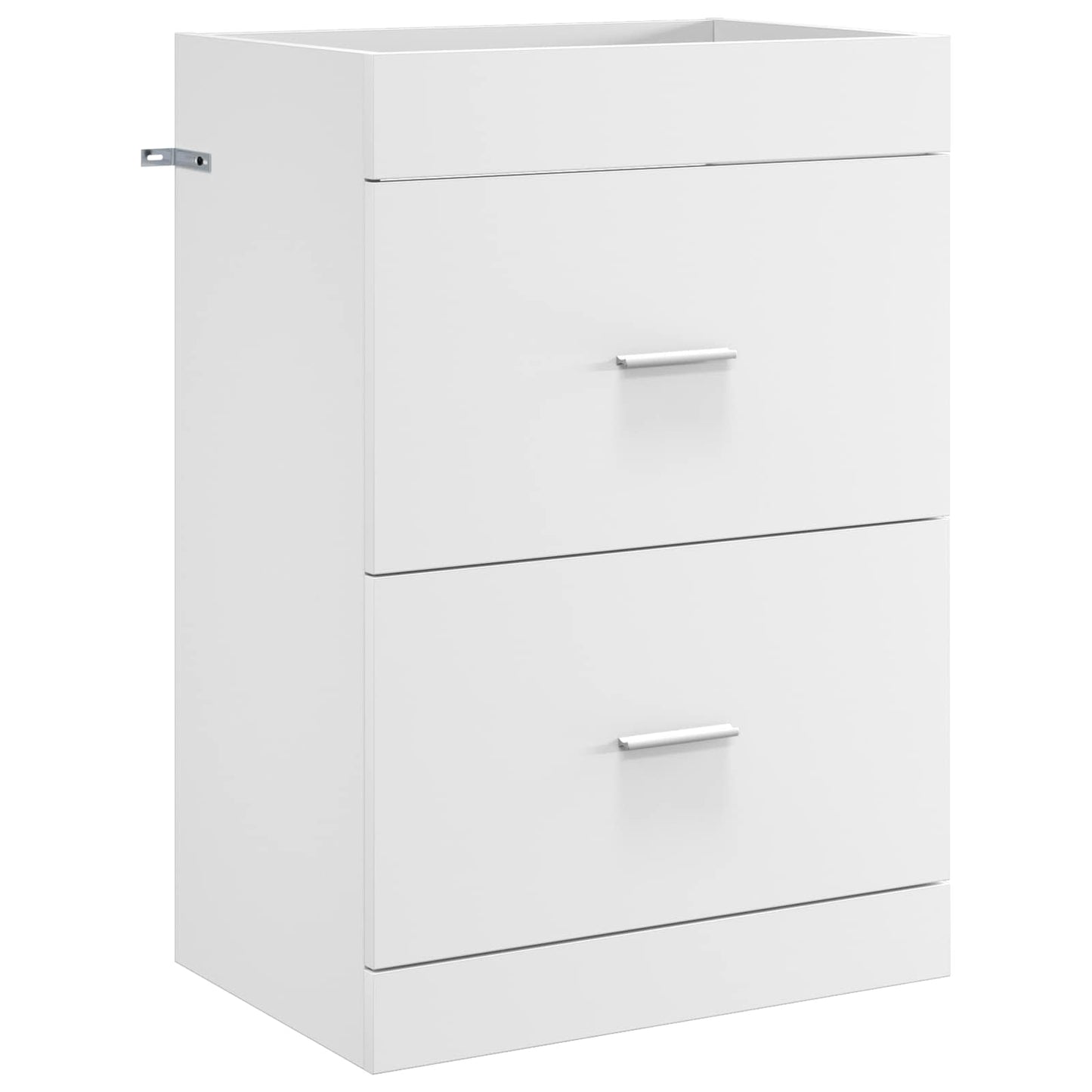 vidaXL Bathroom Under Sink Cabinet White 56 x 37.5 x 81 cm