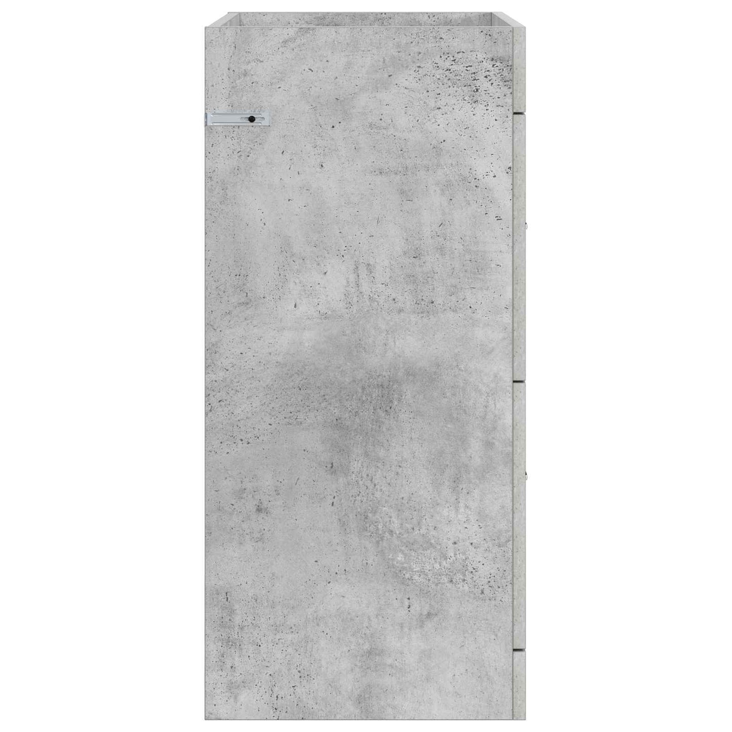 vidaXL Bathroom Under Sink Cabinet Concrete Grey 56 x 37.5 x 81 cm