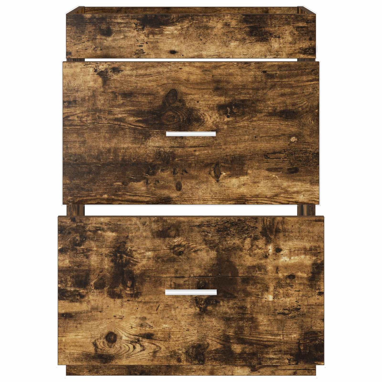 vidaXL Bathroom Under Sink Cabinet Smoked Oak 56 x 37.5 x 81 cm