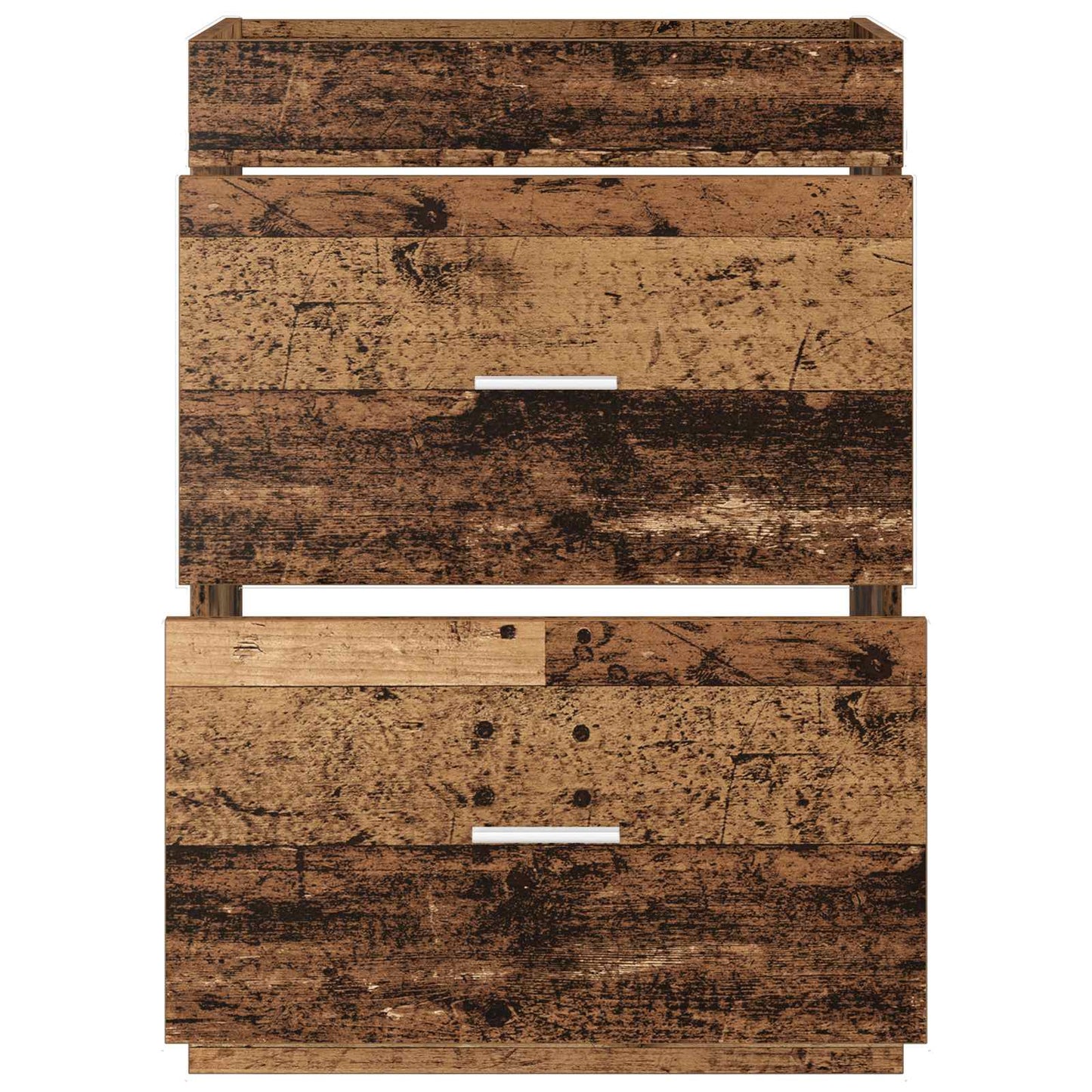 vidaXL Bathroom Under Sink Cabinet Old Wood 56 x 37.5 x 81 cm
